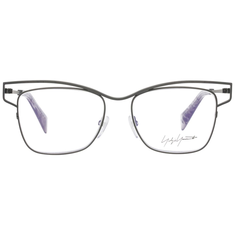 Gray Women Glasses Frame Yohji Yamamoto