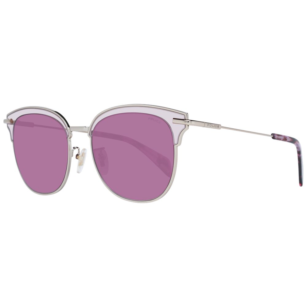 Burgundy Women Sunglass Police