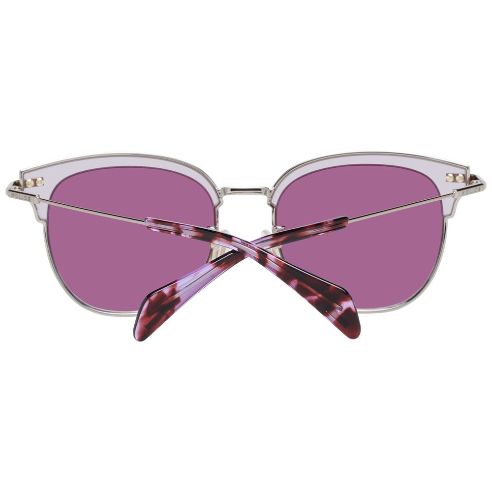 Burgundy Women Sunglass Police