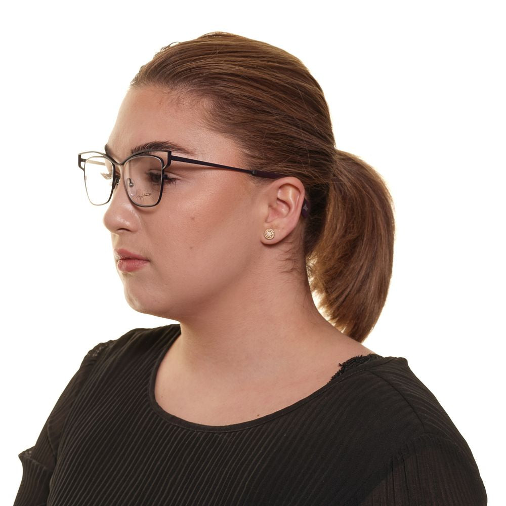 Gray Women Glasses Frame Yohji Yamamoto