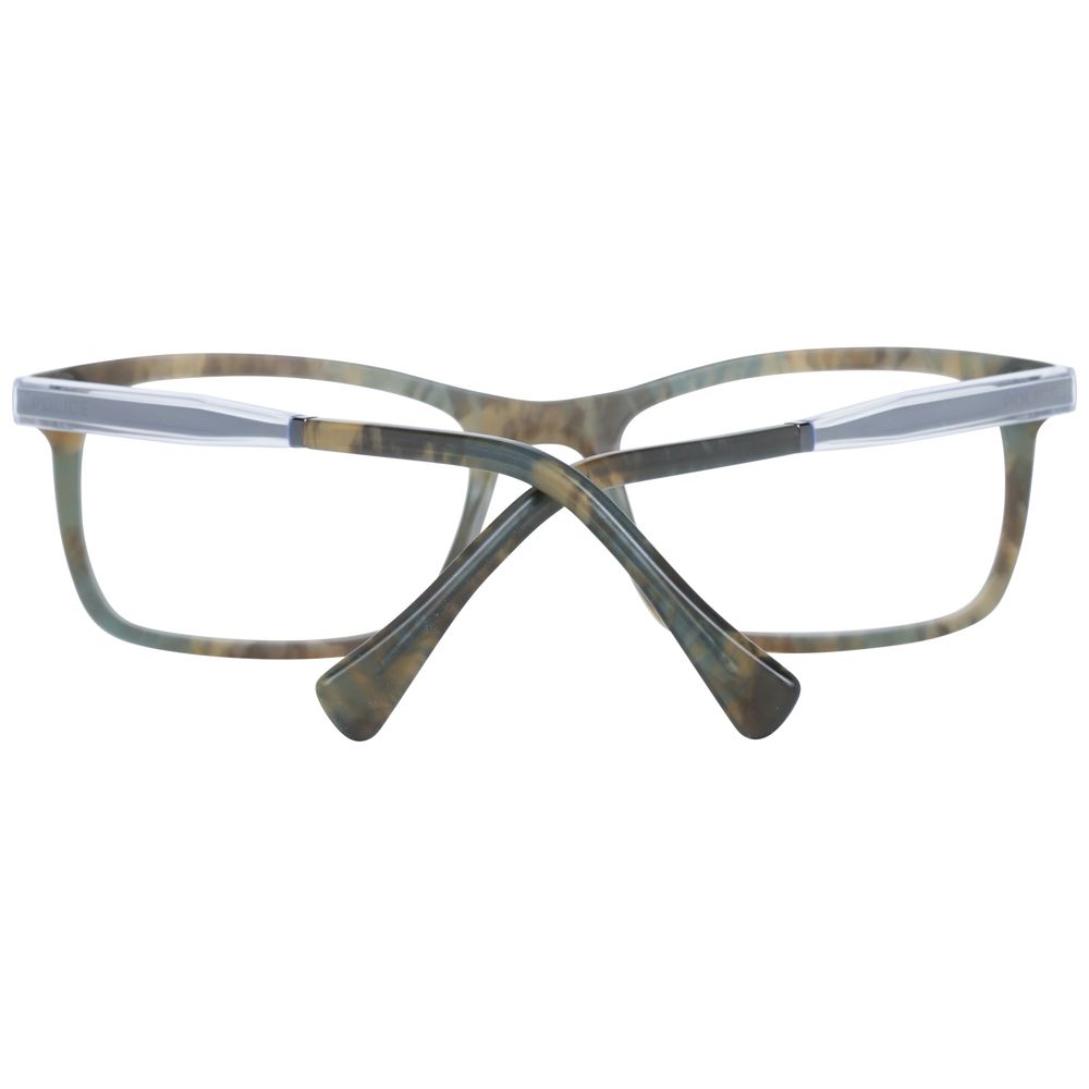 Green Men Glasses Frame Police
