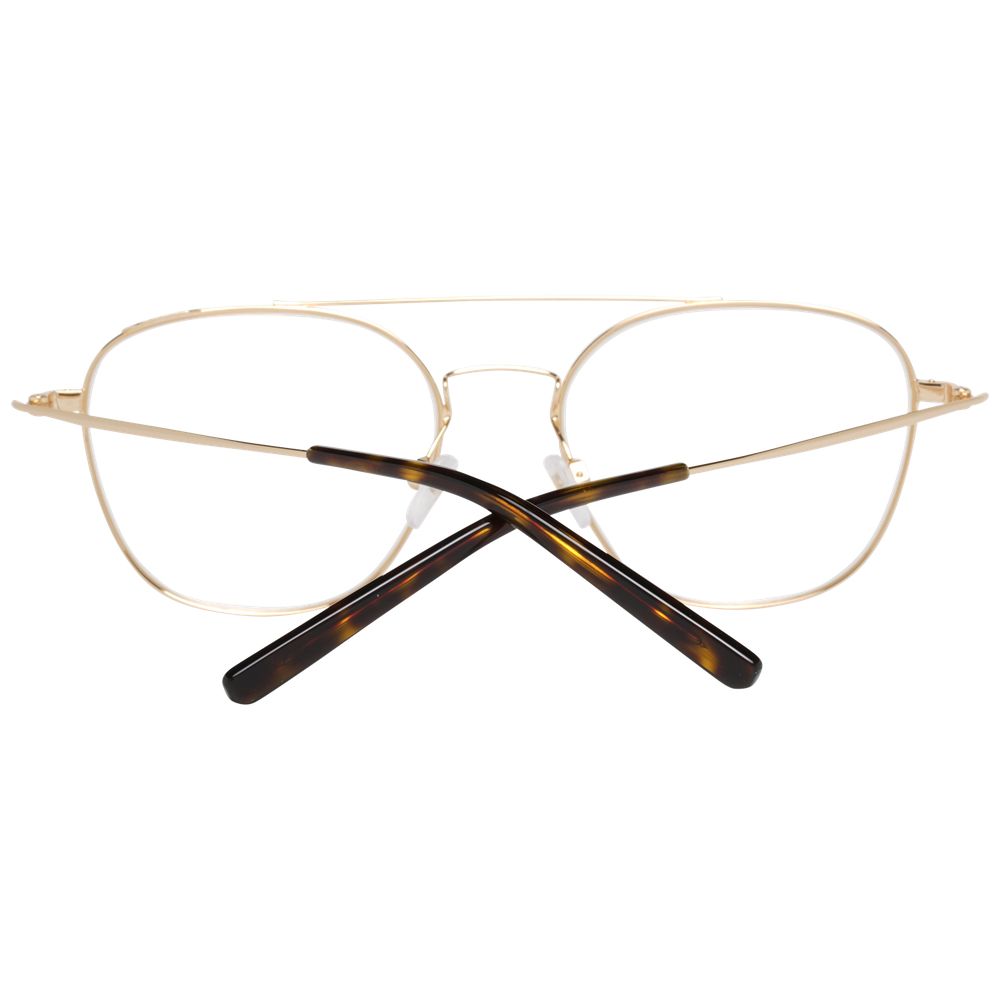 Gold Men Glasses Frame Bally