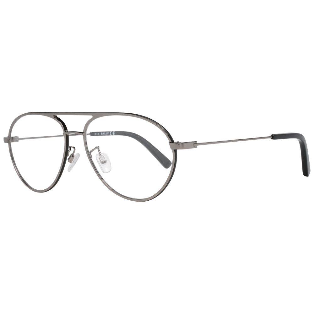 Gray Men Glasses Frame Bally