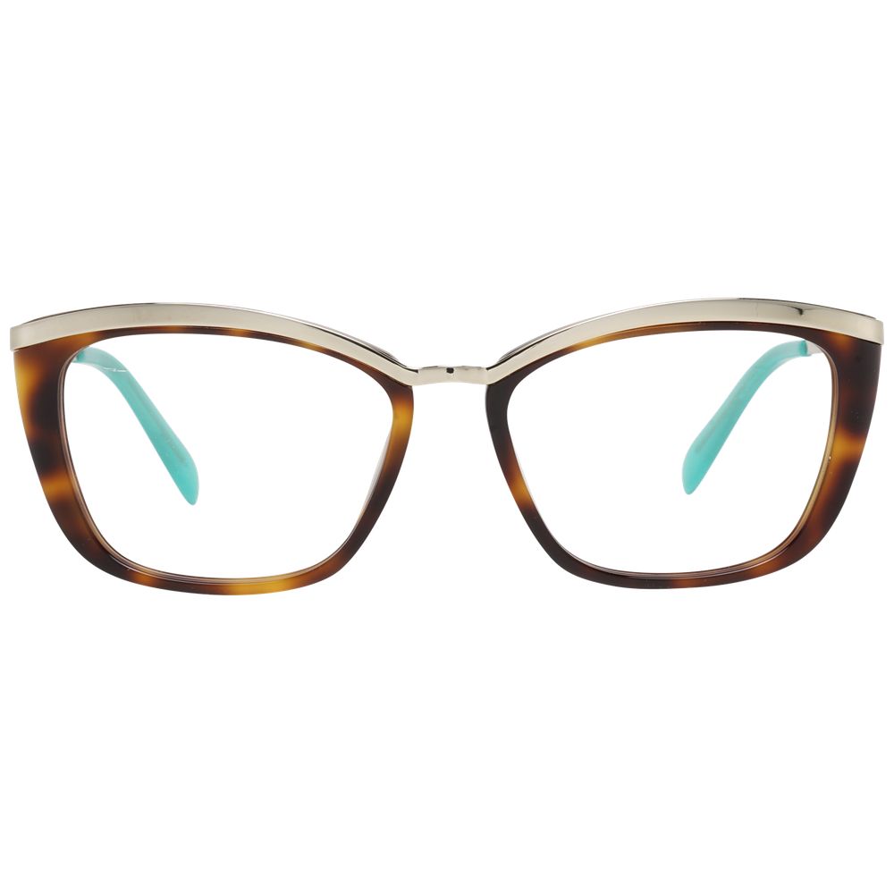 Brown Women Glasses Frame Emilio Pucci