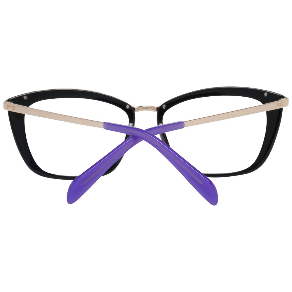 Black Women Glasses Frame Emilio Pucci