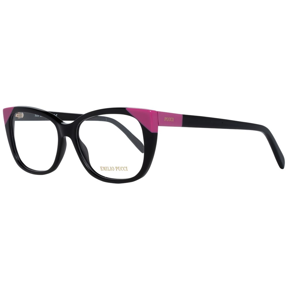 Black Women Glasses Frame Emilio Pucci