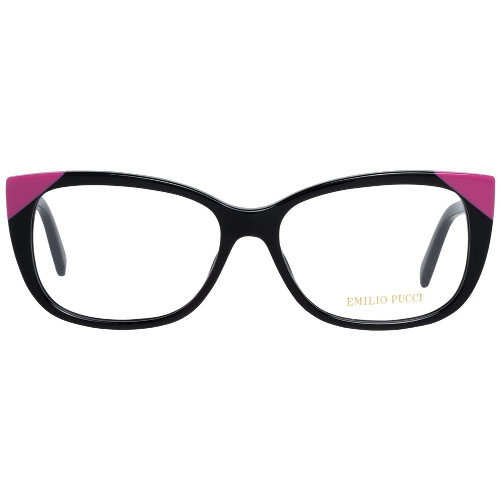 Black Women Glasses Frame Emilio Pucci