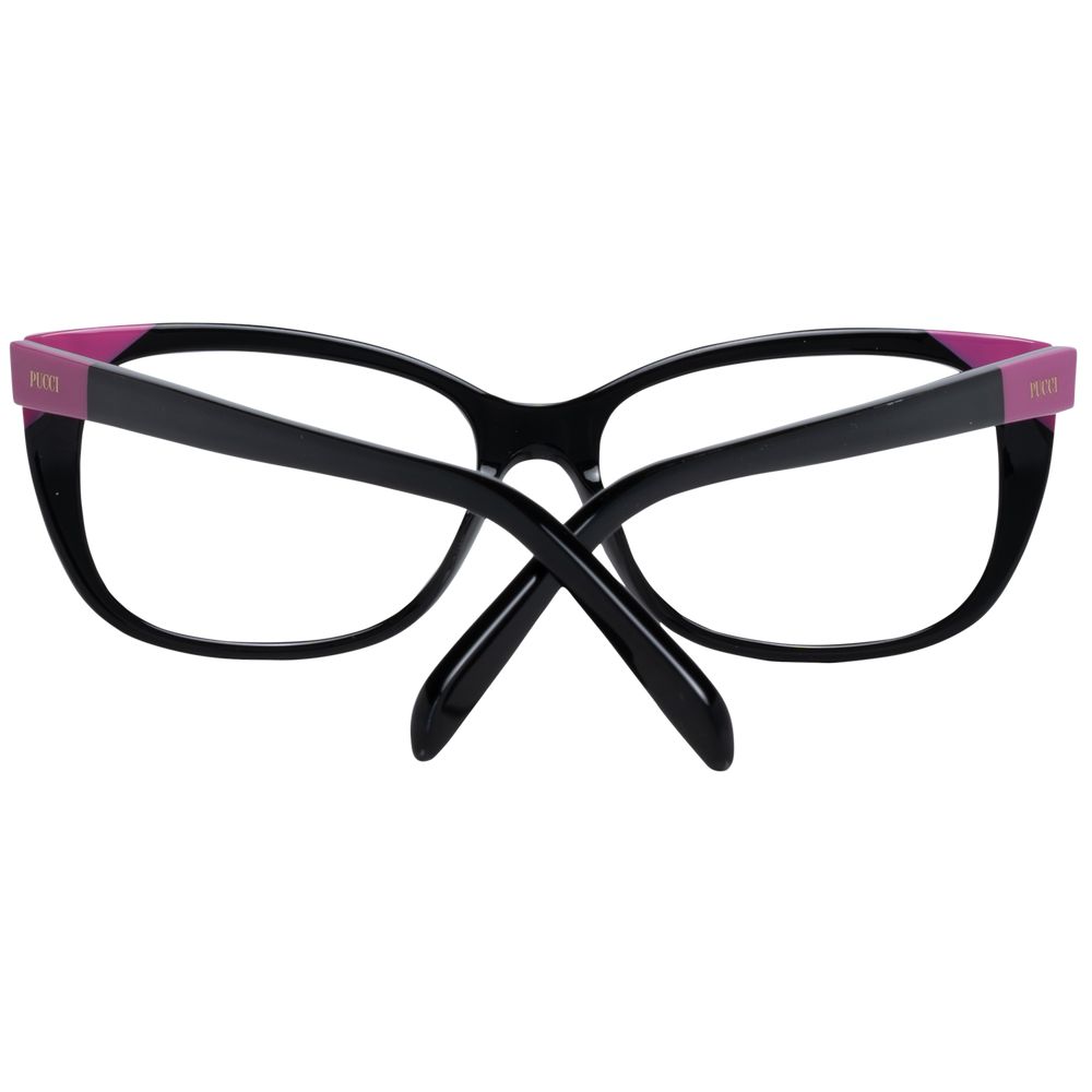 Black Women Glasses Frame Emilio Pucci