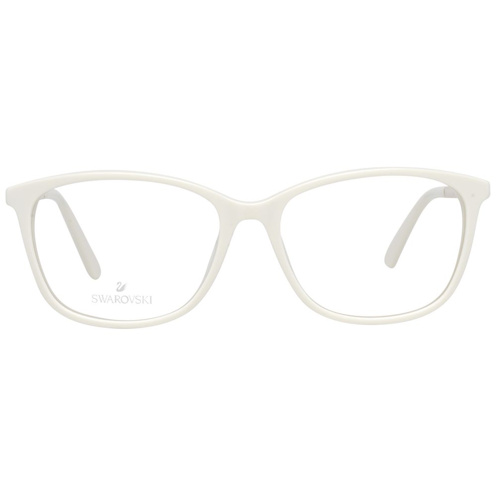 White Women Glasses Frame Swarovski