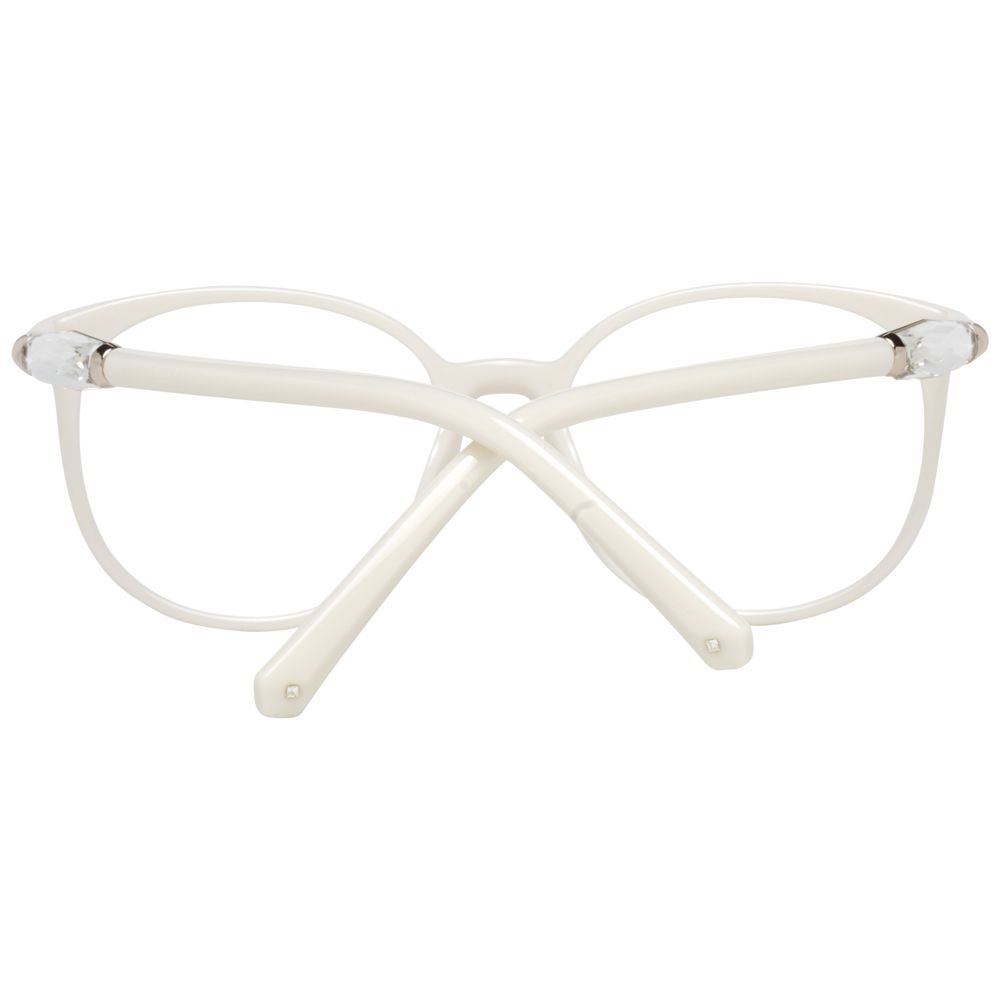 White Women Glasses Frame Swarovski