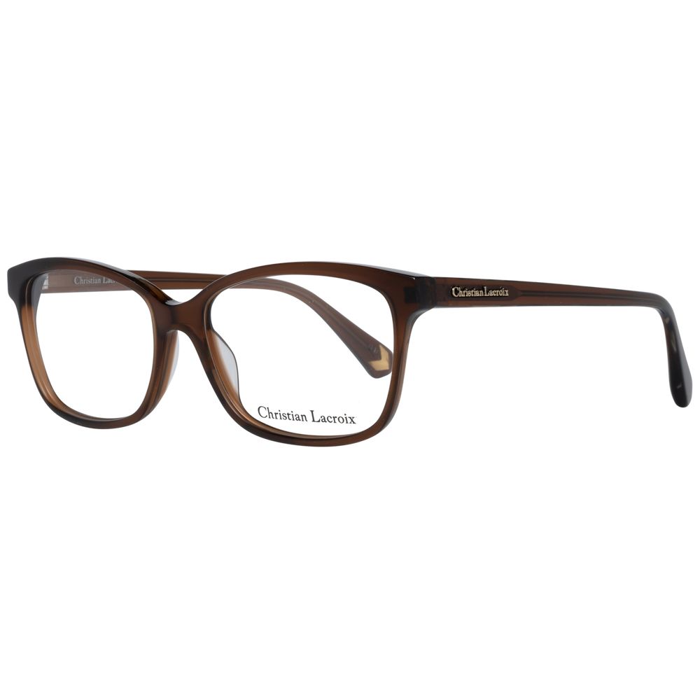 Brown Women Glasses Frame Christian Lacroix