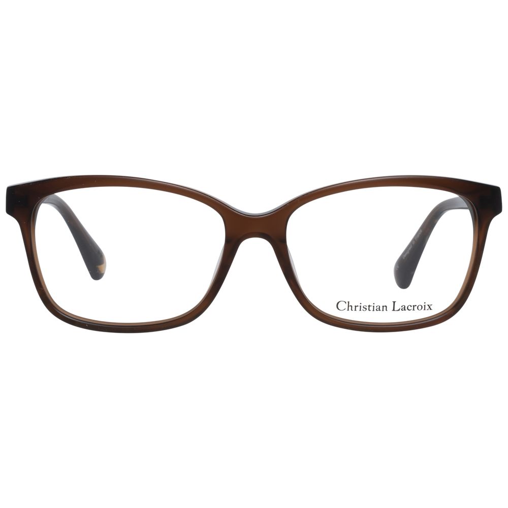 Brown Women Glasses Frame Christian Lacroix