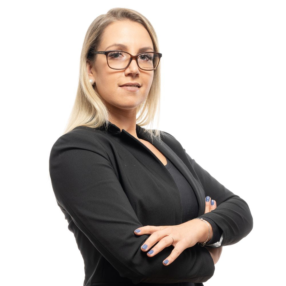 Brown Women Glasses Frame Christian Lacroix