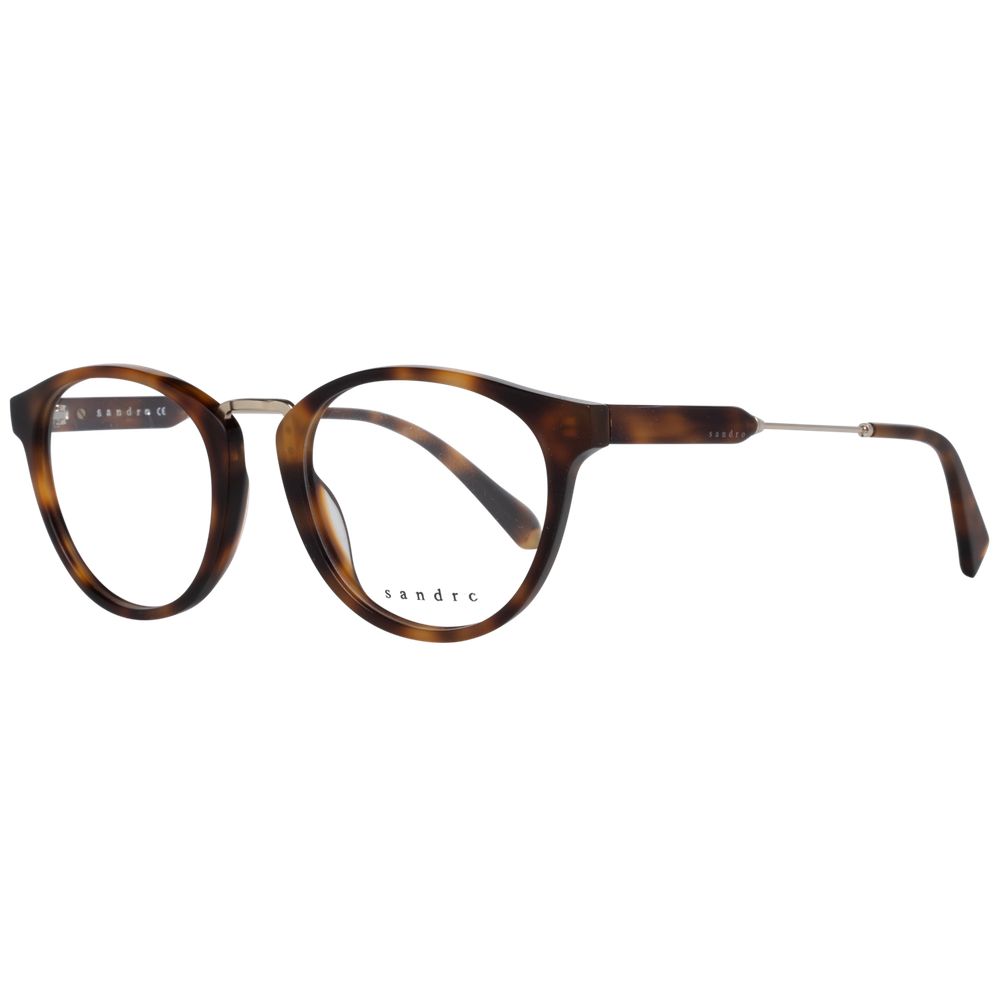 Brown Men Glasses Frame Sandro