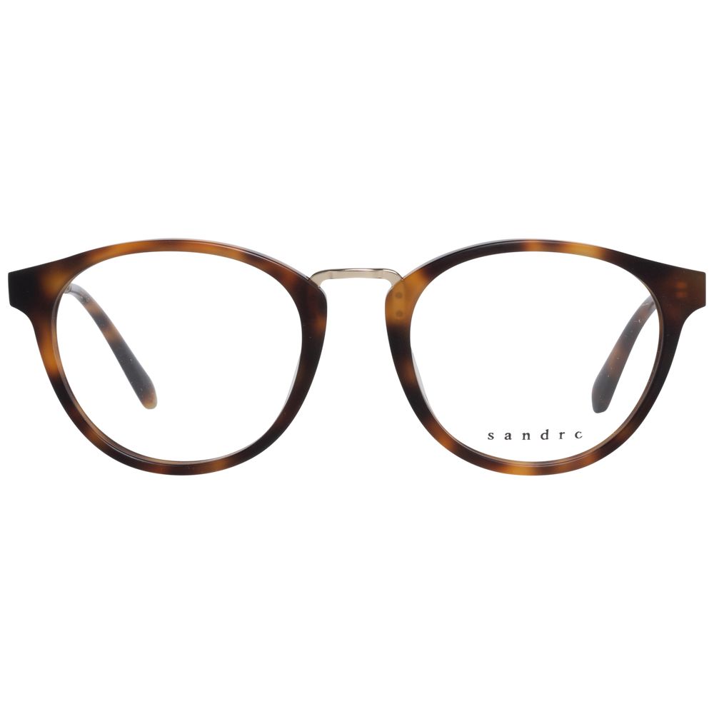 Brown Men Glasses Frame Sandro