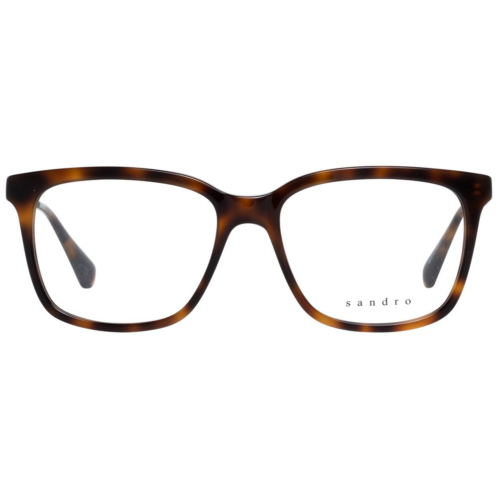 Brown Men Glasses Frame Sandro