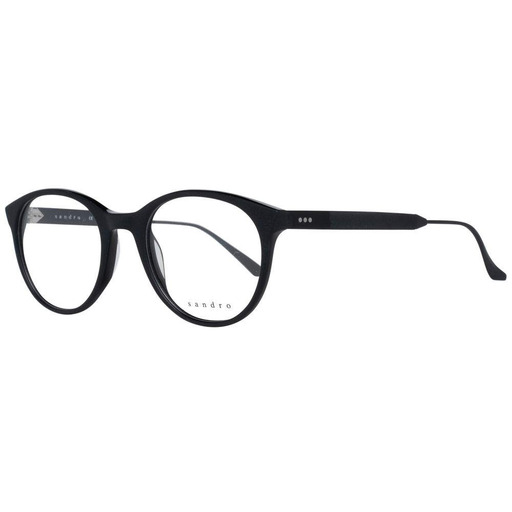 Black Men Glasses Frame Sandro