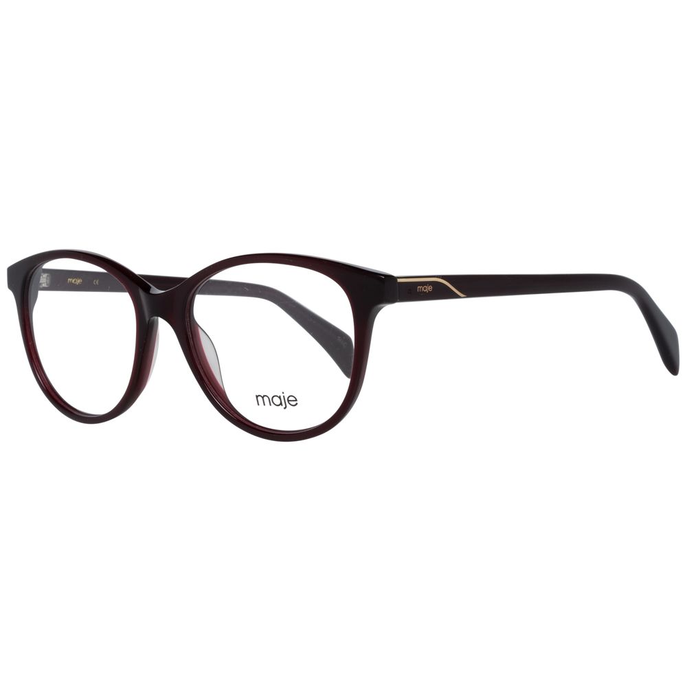 Burgundy Women Glasses Frame Maje