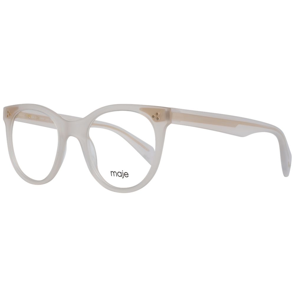 White Women Glasses Frame Maje