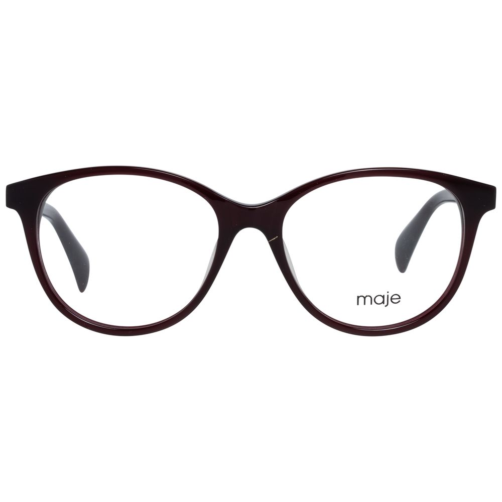 Burgundy Women Glasses Frame Maje