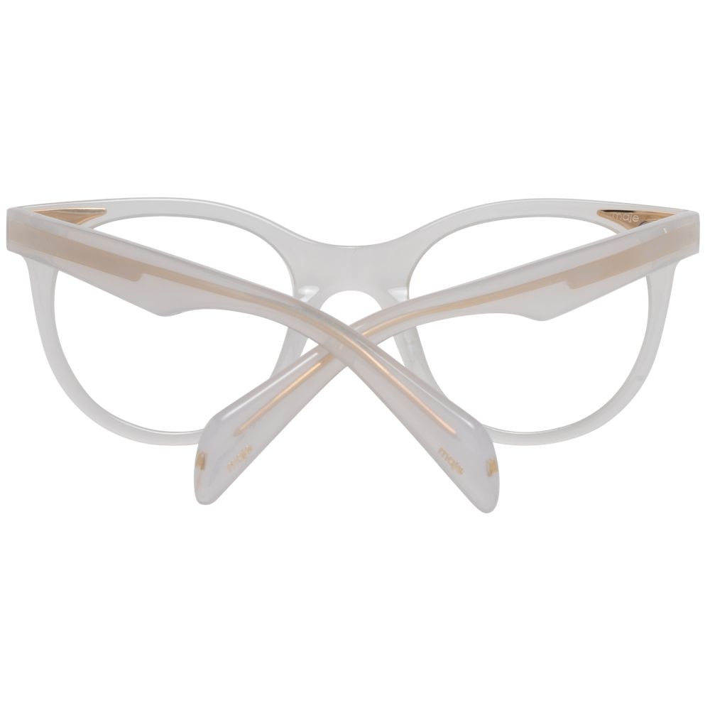 White Women Glasses Frame Maje