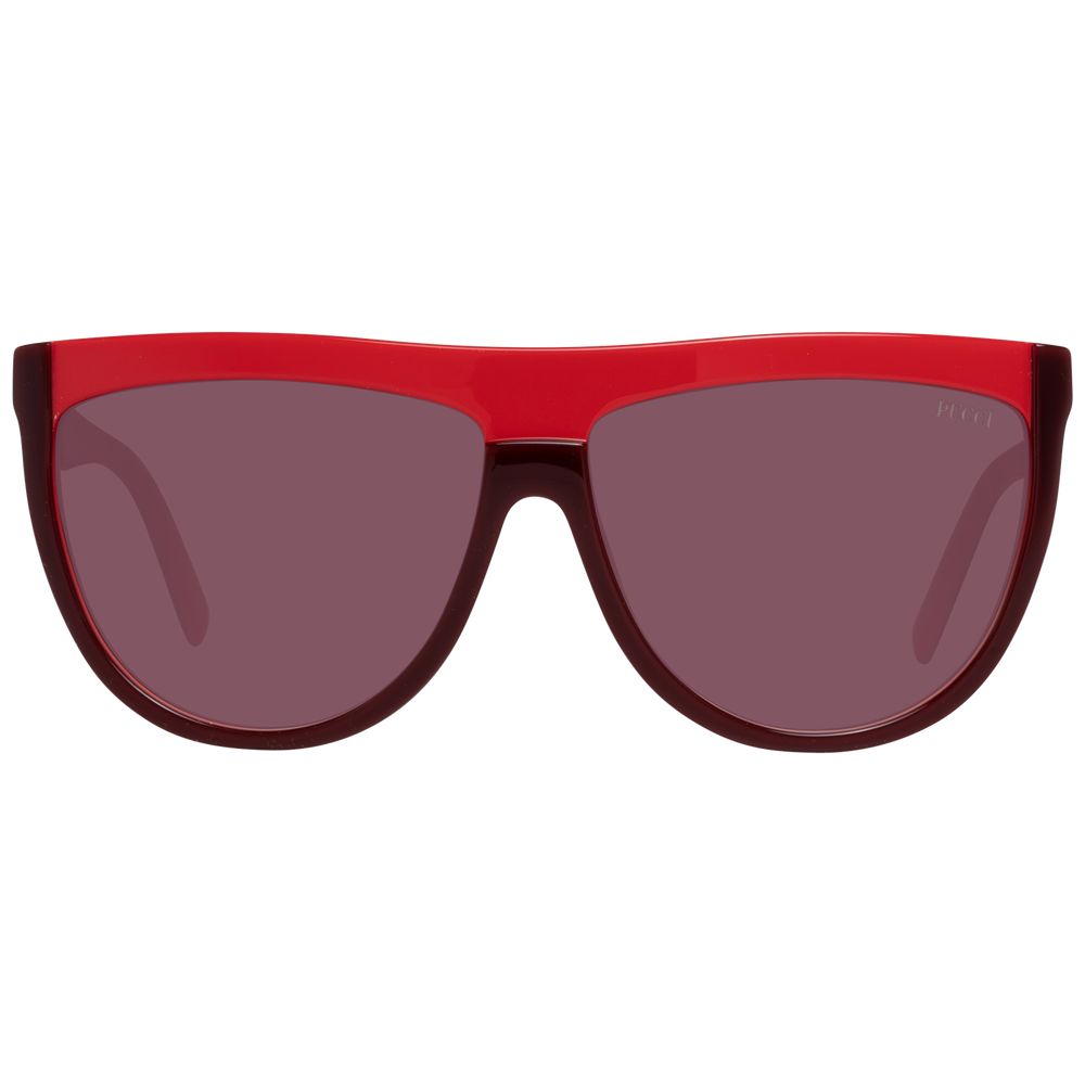 Burgundy Women Sunglass Emilio Pucci