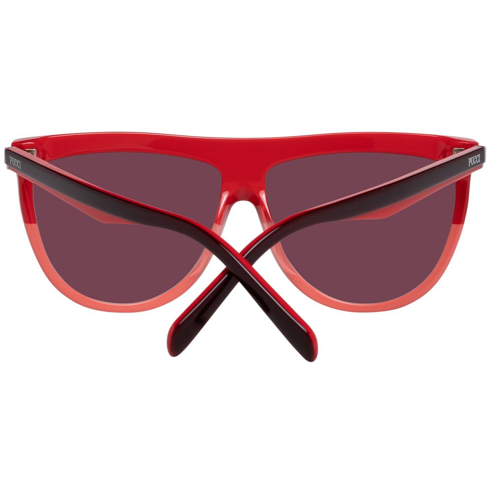 Burgundy Women Sunglass Emilio Pucci
