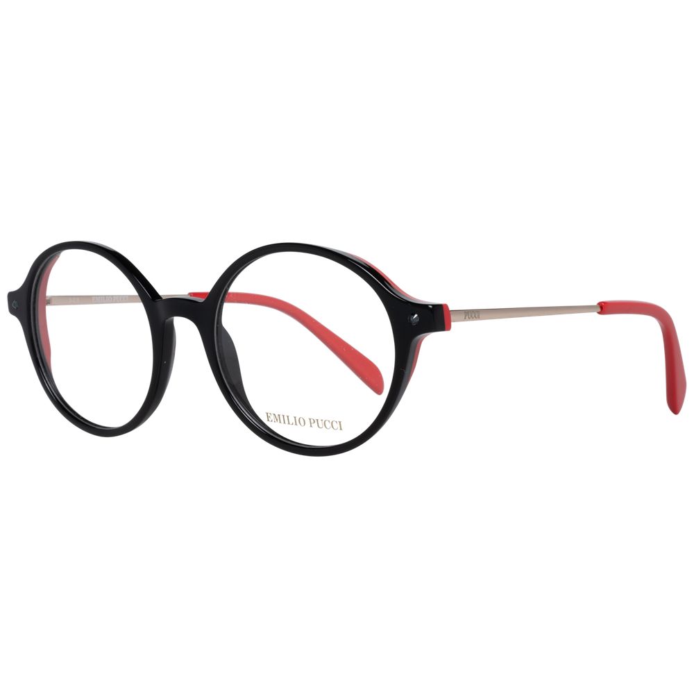 Black Women Glasses Frame Emilio Pucci