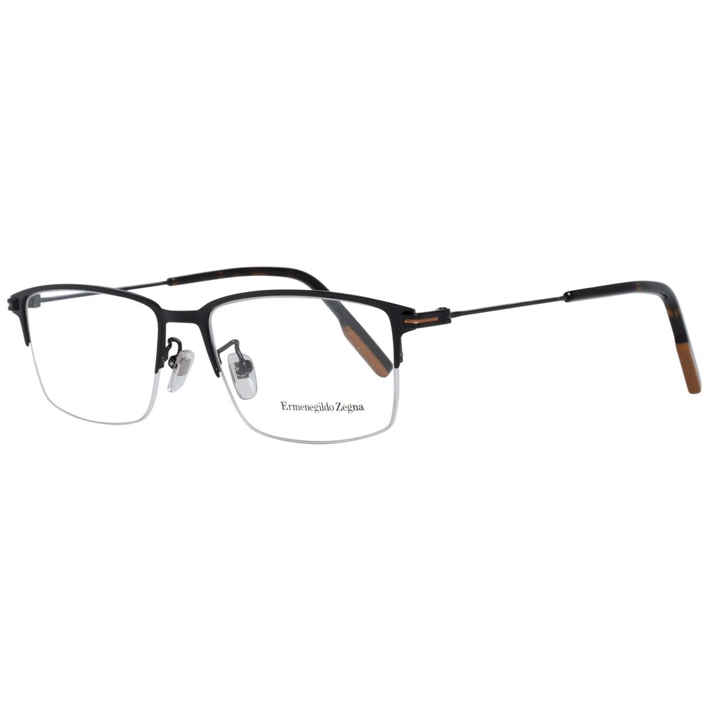 Black Men Glasses Frame Ermenegildo Zegna