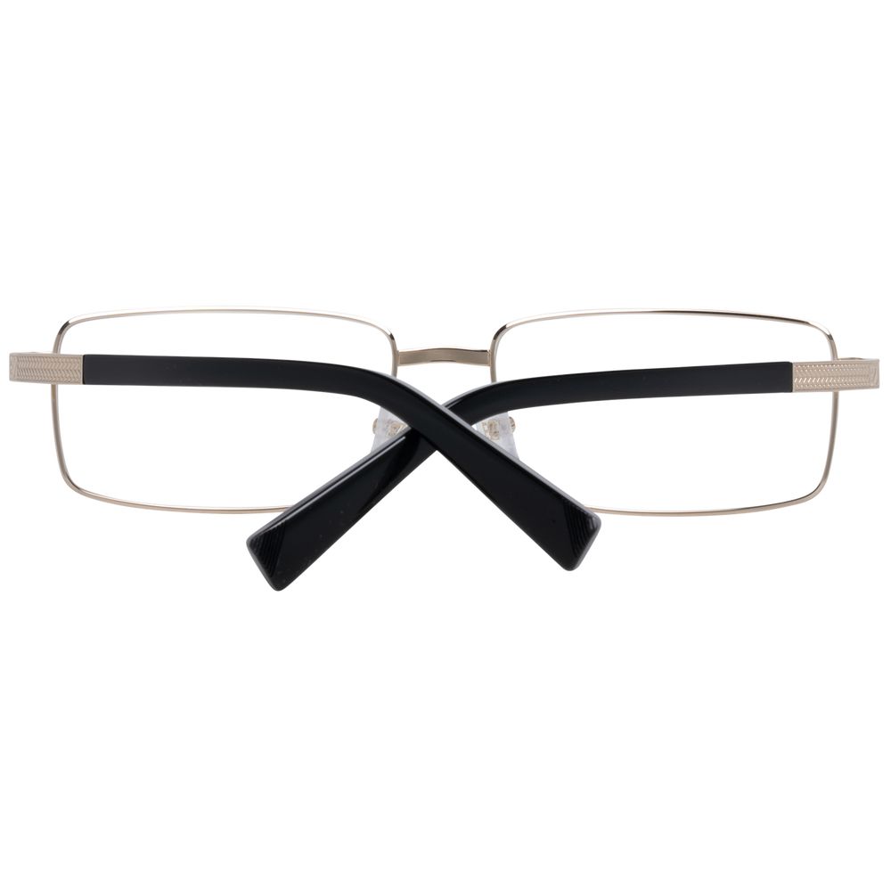 Gold Men Glasses Frame Ermenegildo Zegna