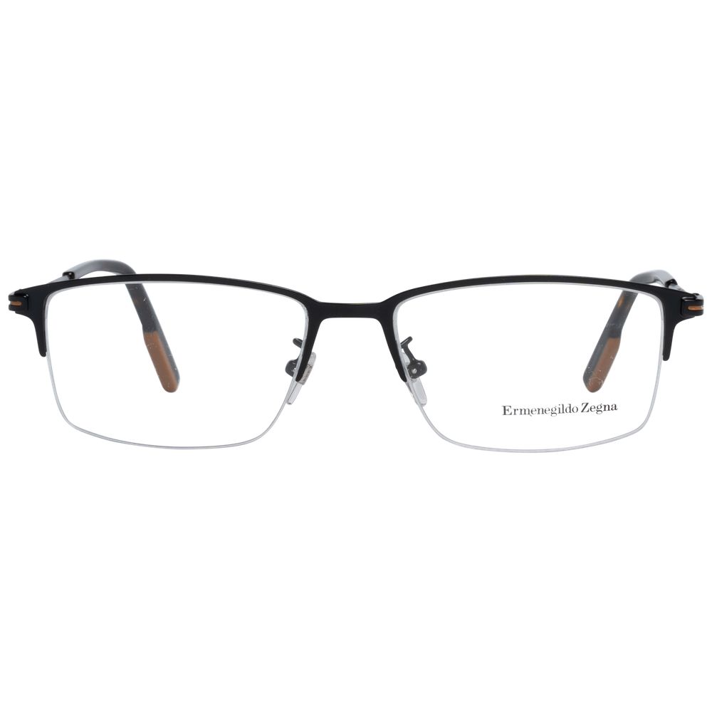 Black Men Glasses Frame Ermenegildo Zegna