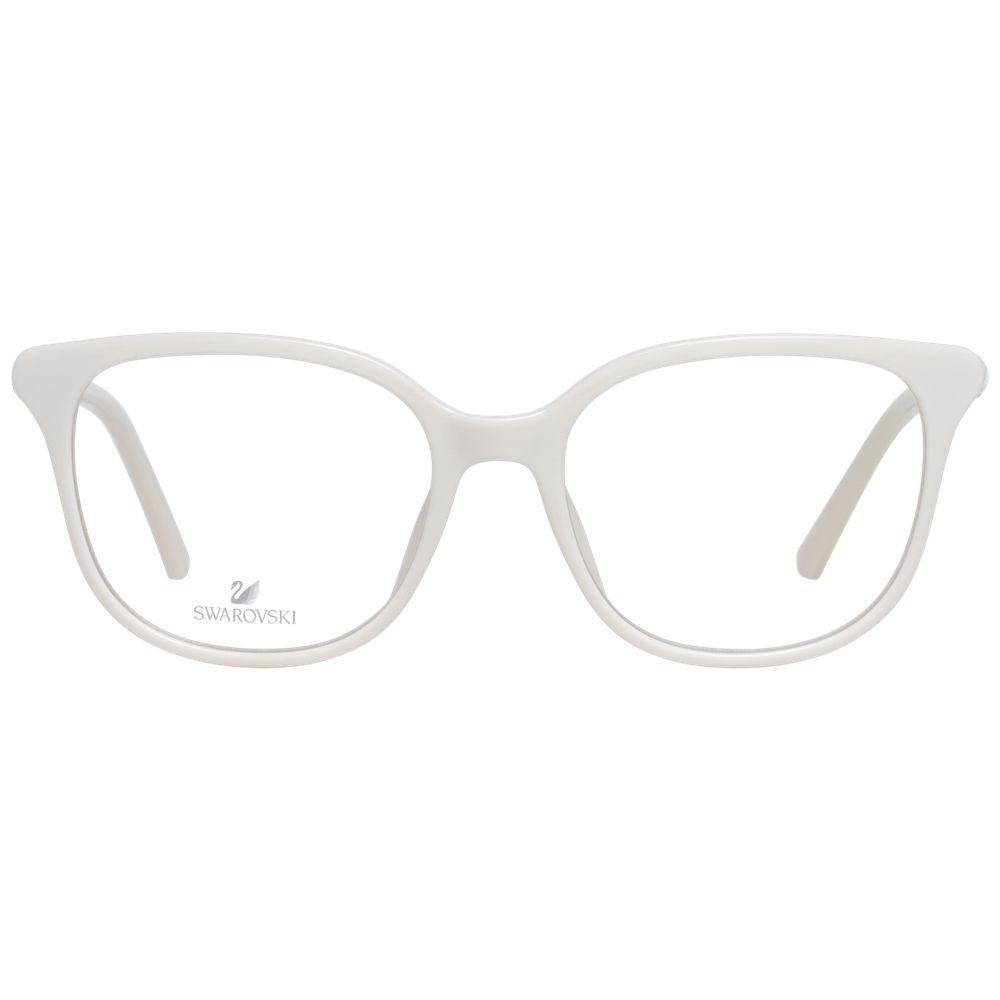 White Women Glasses Frame Swarovski