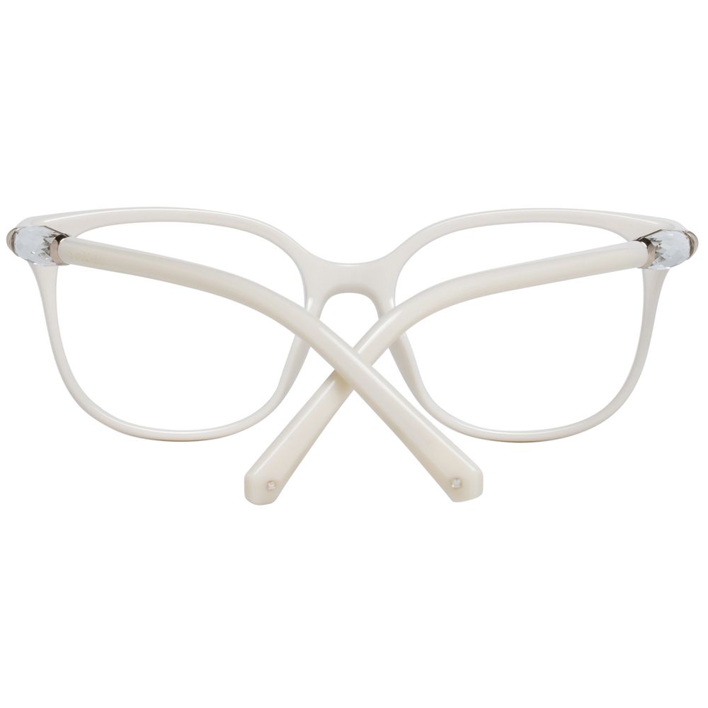 White Women Glasses Frame Swarovski