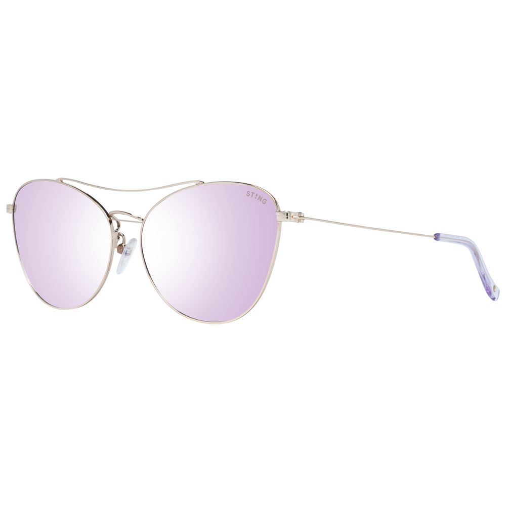 Gold Women Sunglass Sting