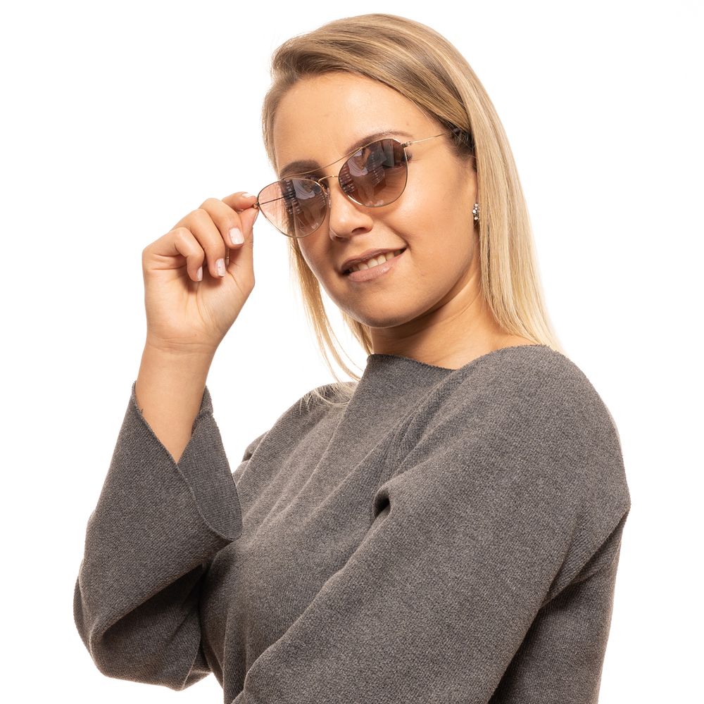 Gold Women Sunglass Sting