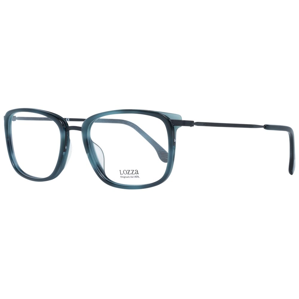Turquoise Men Glasses Frame Lozza