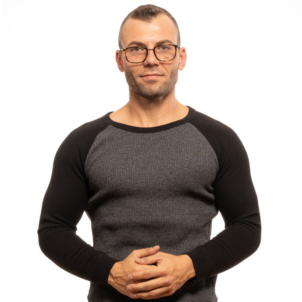 Brown Men Glasses Frame Lozza