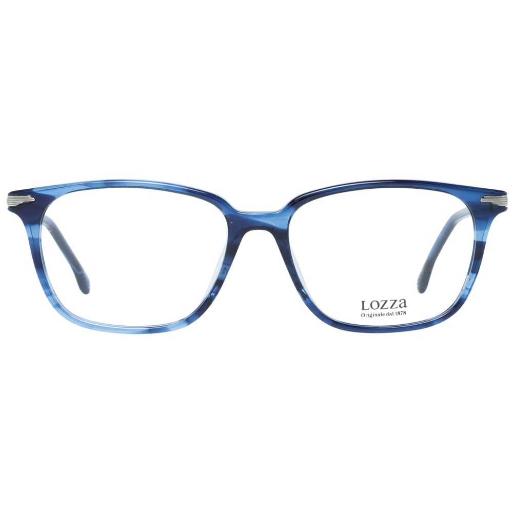 Blue Men Glasses Frame Lozza