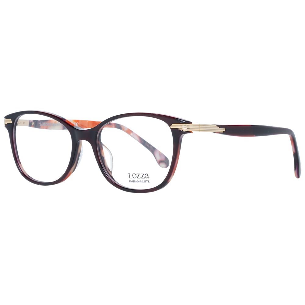 Burgundy Women Glasses Frame Lozza
