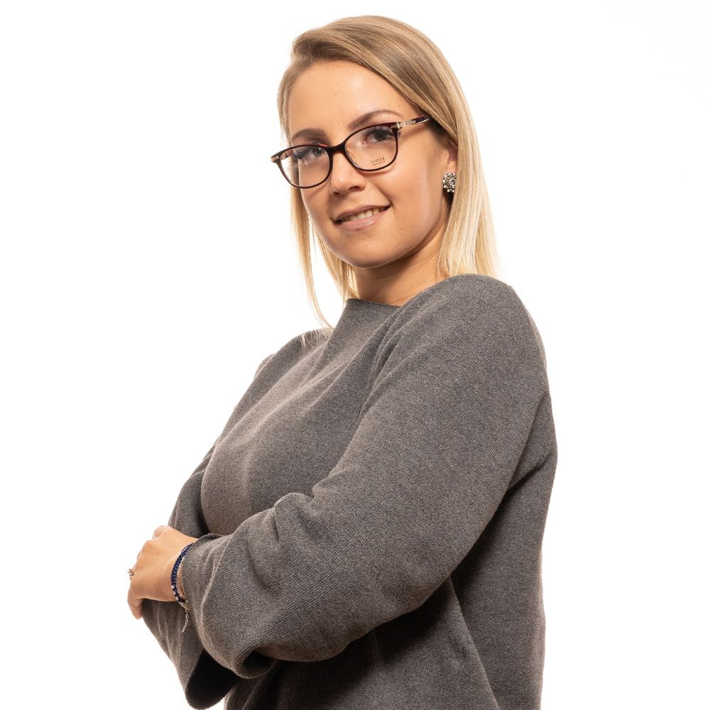 Burgundy Women Glasses Frame Lozza