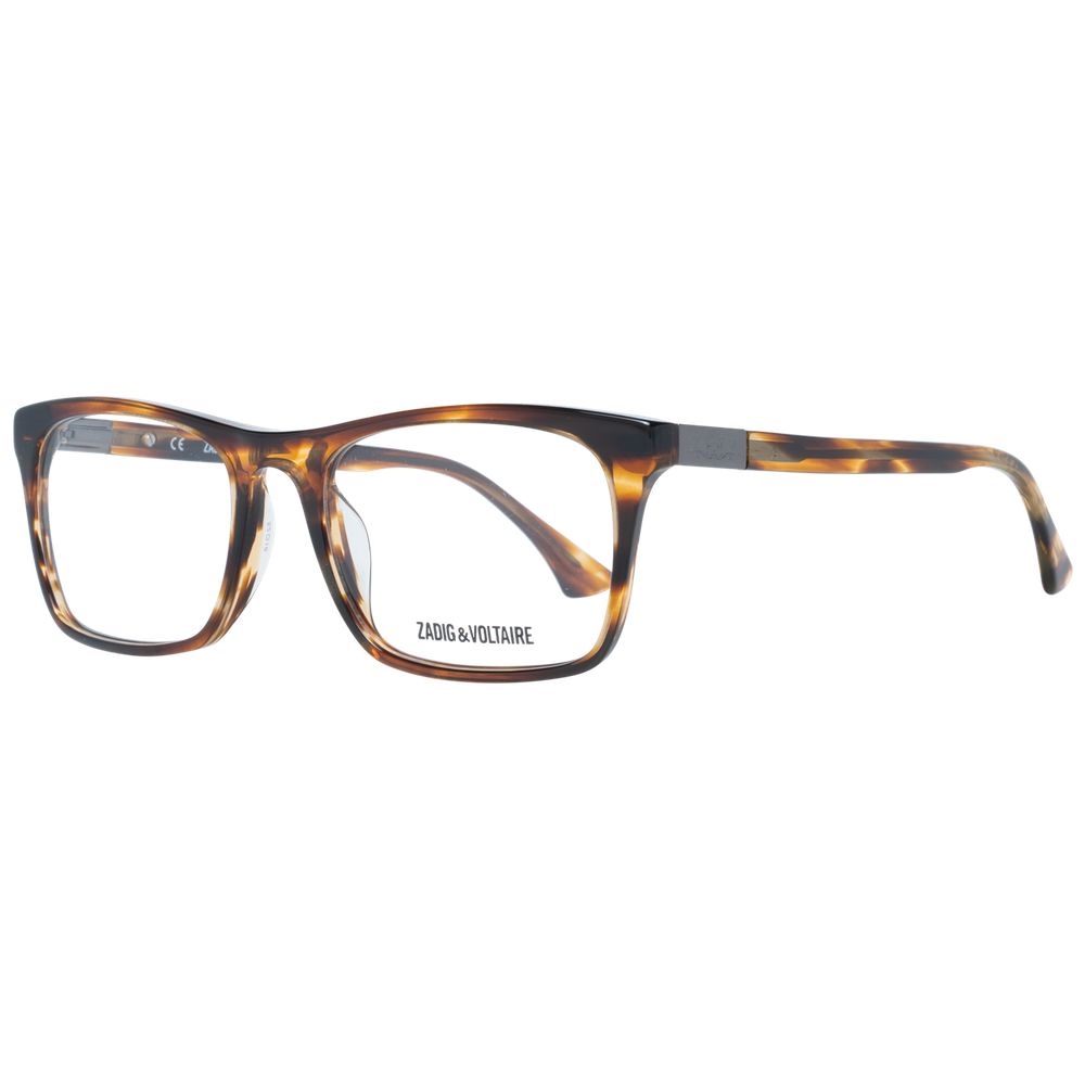 Brown Men Glasses Frame Zadig & Voltaire