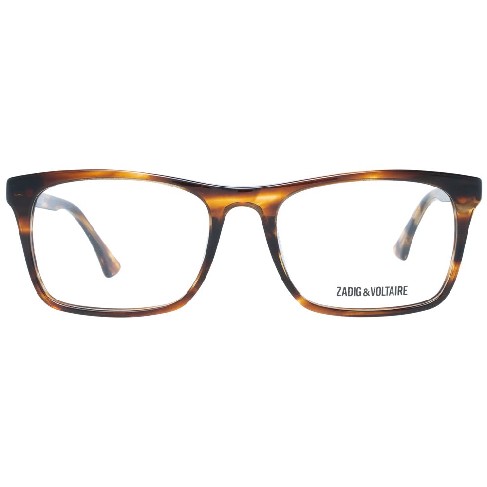 Brown Men Glasses Frame Zadig & Voltaire