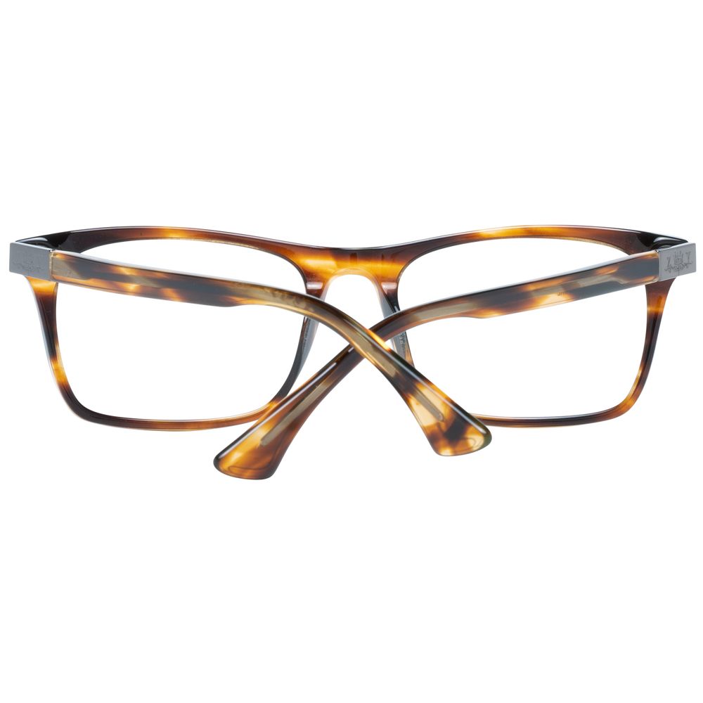 Brown Men Glasses Frame Zadig & Voltaire