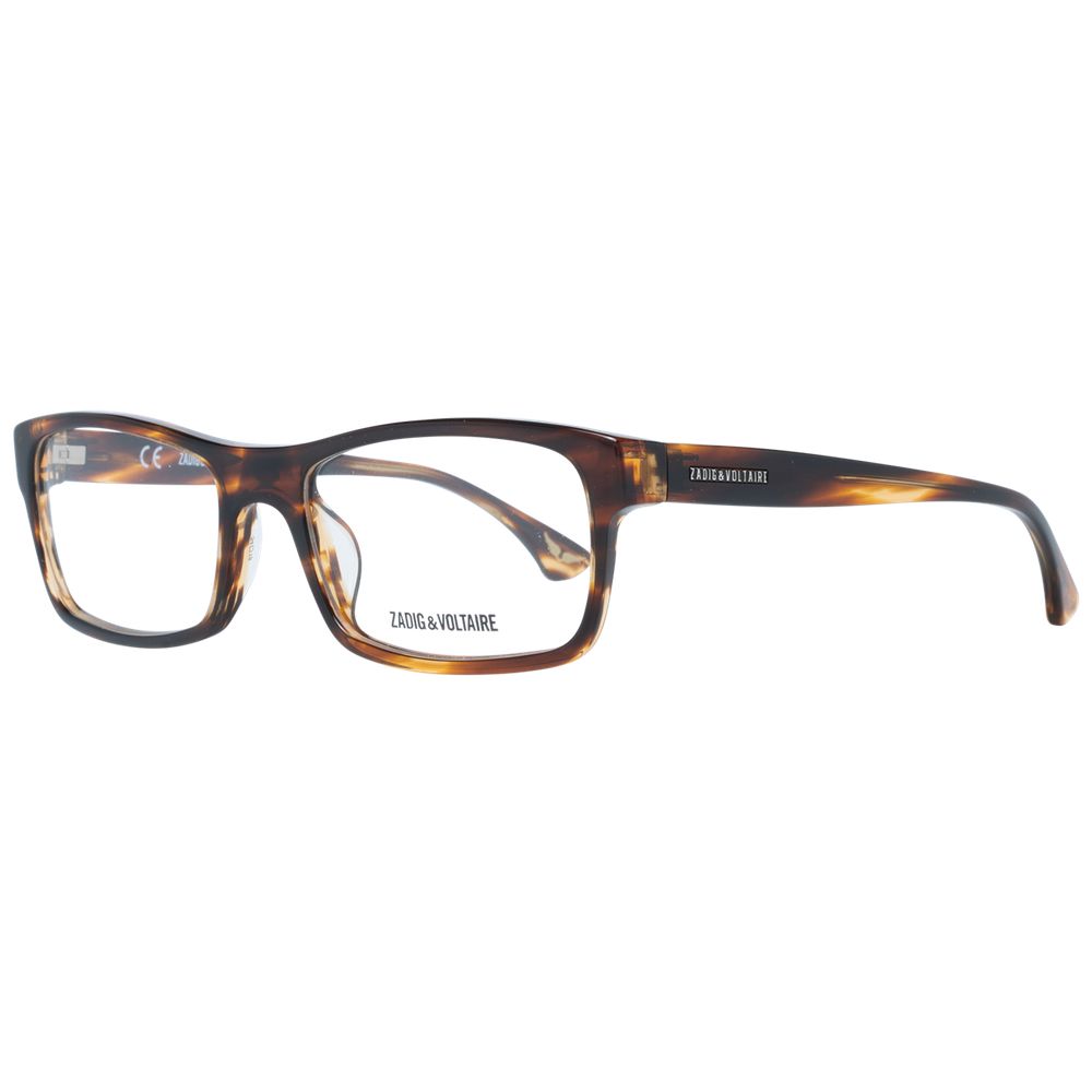 Brown Men Glasses Frame Zadig & Voltaire