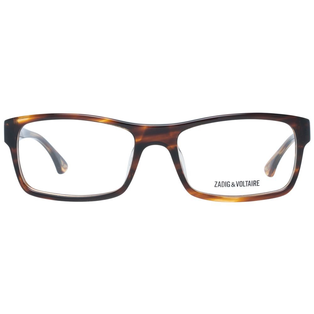 Brown Men Glasses Frame Zadig & Voltaire