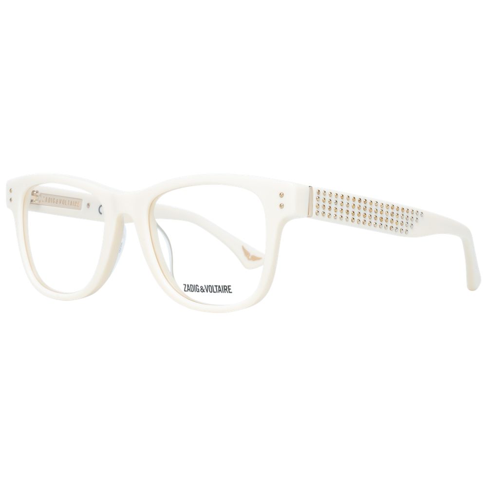 Cream Women Glasses Frame Zadig & Voltaire