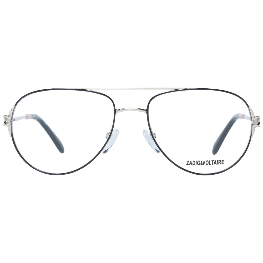 Gold Women Glasses Frame Zadig & Voltaire
