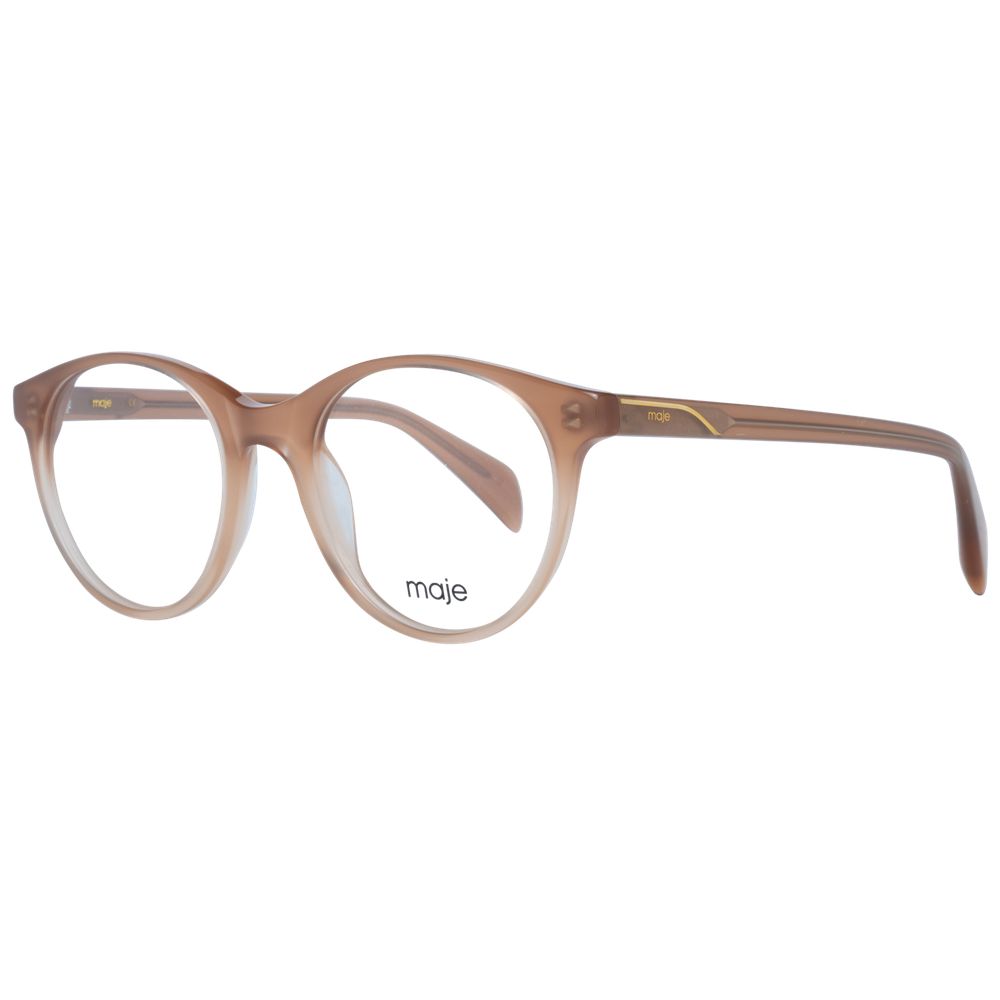 Beige Women Glasses Frame Maje
