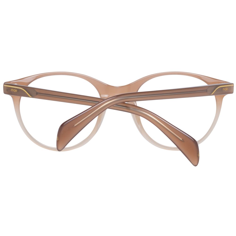 Beige Women Glasses Frame Maje
