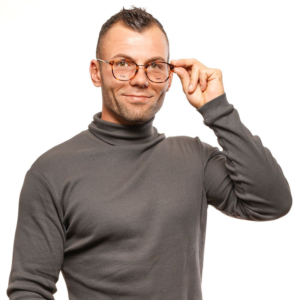Brown Men Glasses Frame BMW